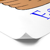 Poster Pâques chanceux (Coin)