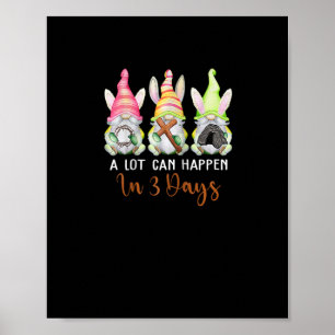 Poster Pâques Chrétienne Beaucoup Peuvent Se Produire En