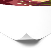 Poster Pâques chrétiennes Pâques Jésus Tombe vide & Croix (Coin)