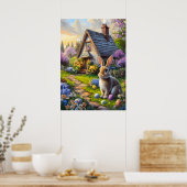 Poster Pâques Fleur Jardin (Cuisine)