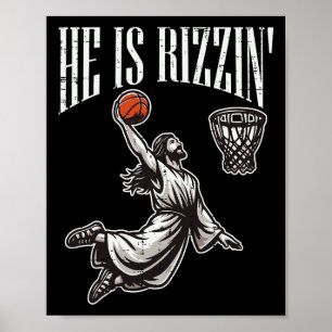 Poster Pâques Jésus Il Est Ressuscité Ressuscité Garçons