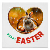 Poster Pâques joyeuses - Pâques amusantes (Devant)
