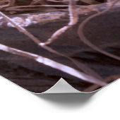 Poster Pâques Religieux Chrétien "la Parole est devenue c (Coin)