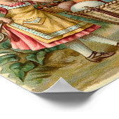 Poster Pâques victoriennes vintages (Coin)