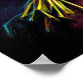 Poster Paquet de dessin Pastel de ruban rouge Mistletoe (Coin)