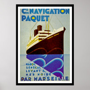 Poster Paquet de navigation