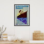 Poster Paquet de navigation (Cuisine)