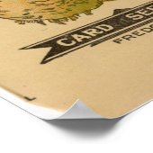 Poster Paquets de semences vintages (Coin)