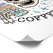 Poster Par Café Glacé Et Anxiété Sensibilisation À La San (Coin)