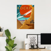 Poster Par fusée (Bureau à domicile)