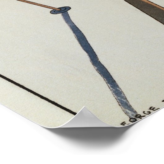 Poster  par Georges Barbier (Coin)