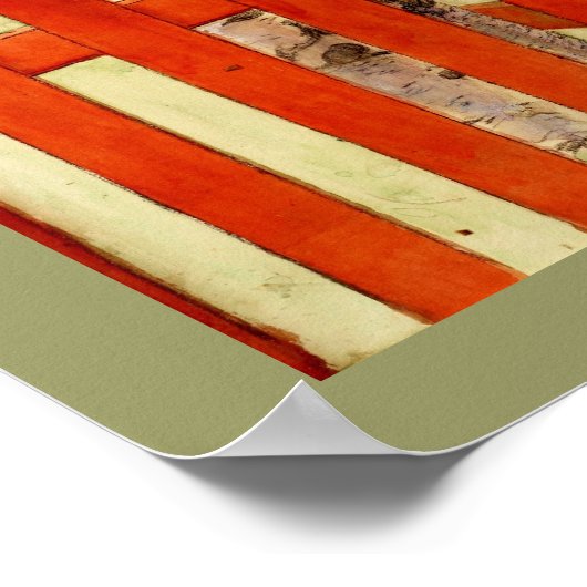 Poster Par la clôture (Coin)