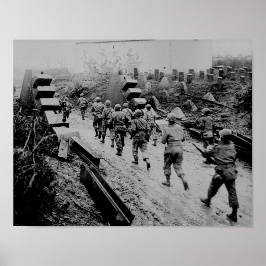 Poster Par la ligne Siegfried (Devant)