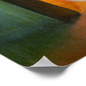 Poster Par la pointe d'incendie vers le haut (Coin)