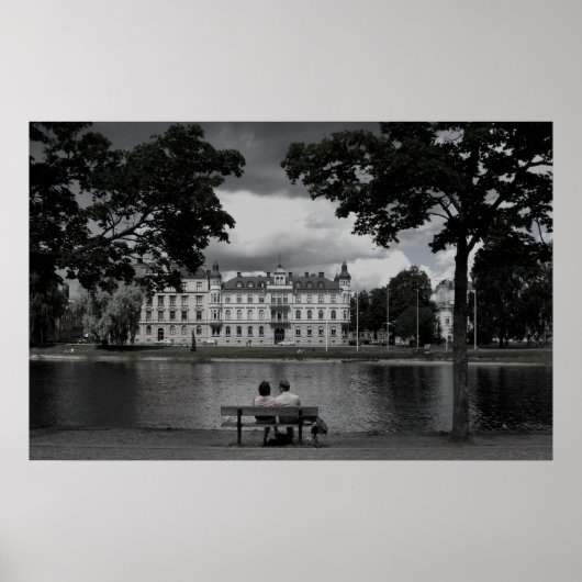 Poster par l'affiche sur l'eau (Devant)