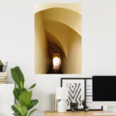 Poster par le tunnel (Bureau à domicile)