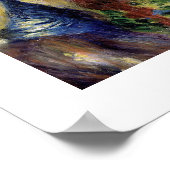 Poster "Par l'eau" de Pierre-Auguste Renoir (Coin)
