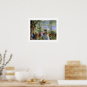 Poster "Par l'eau" de Pierre-Auguste Renoir (Cuisine)