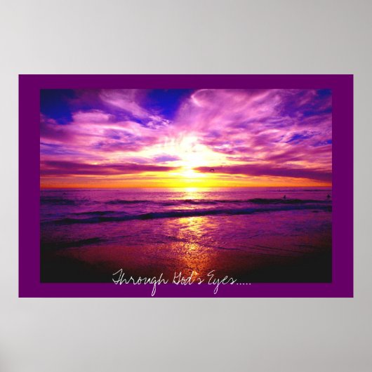 Poster Par les yeux de Dieu (Devant)