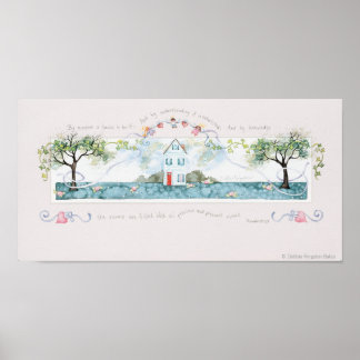 Poster Par Sagesse Une Maison Est Construite