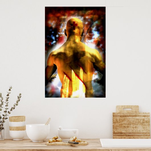 Poster Par Ses Rayures (Cuisine)