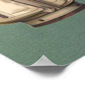 Poster Par-tee Golf Baby shower Panneau de bienvenue (Coin)