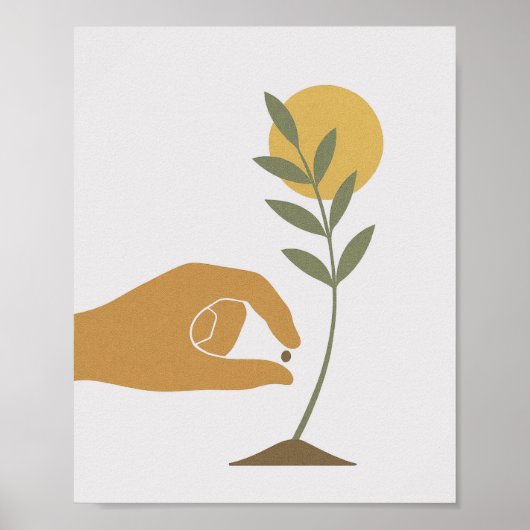 Poster Parabole des graines de moutarde (Devant)