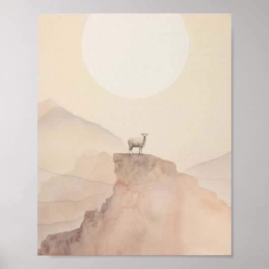 Poster Parabole du mouton perdu (Devant)