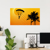 Poster parachute (Bureau à domicile)