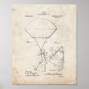 Poster Parachute Patent - Old Look