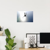 Poster parachutisme de l'armée de l'air américaine (Bureau à domicile)