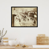Poster Parade Célébrant Deadwood Gold Silver SD 1888 (Cuisine)