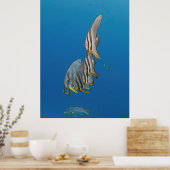 Poster Parade de poissons Batfish (Cuisine)
