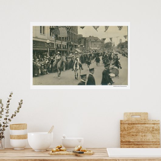Poster Parade des Cheyenne Frontier Days. (Cuisine)