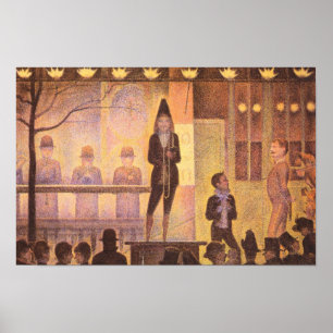 Poster Parade Georges Seurat-Circus