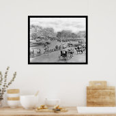 Poster Parade on Pennsylvania Avenue, Washington, DC 1865 (Cuisine)