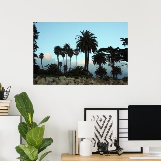 Poster paradis (Bureau à domicile)