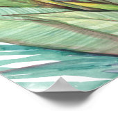 Poster Paradis botanique tropical II (Coin)