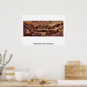 Poster Paradis De Jacopo Tintoretto (Cuisine)