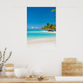 Poster Paradis des îles tropicales (Cuisine)