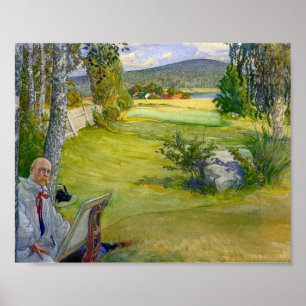 Poster Paradis en Suède 1910