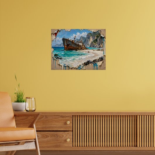 Poster Paradis et rouille (Salon 2)