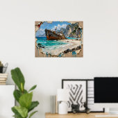 Poster Paradis et rouille (Bureau à domicile)
