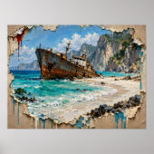 Poster Paradis et rouille (Devant)