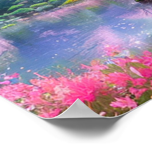 Poster Paradis floral (Coin)