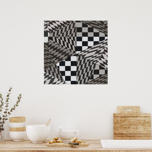 Poster Paradis fractal (Cuisine)