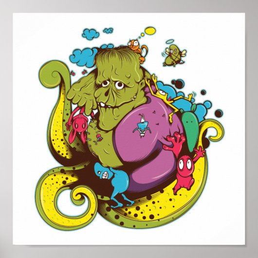 Poster paradis frankenstein en enfer (Devant)