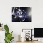 Poster Paradis intérieur (Bureau à domicile)
