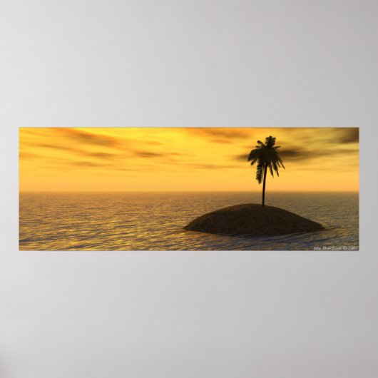 Poster Paradis : moins l'aéroglisseur (Devant)
