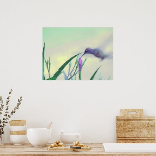 Poster Paradis pourpre (Cuisine)